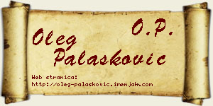 Oleg Palasković vizit kartica